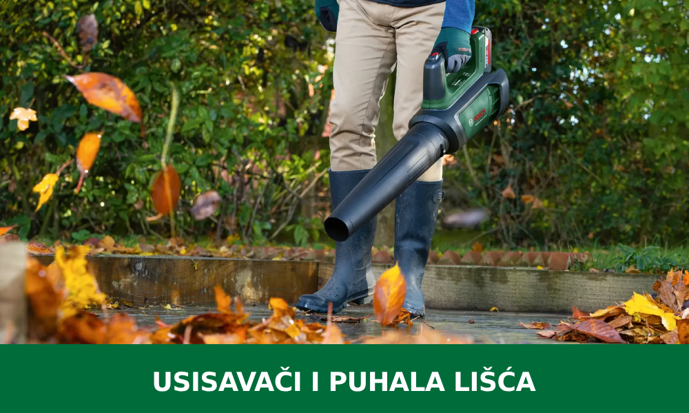 usisavači i puhala lišća