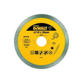 DEWALT dijamantna rezna ploča 110x20 mm DT3715-QZ