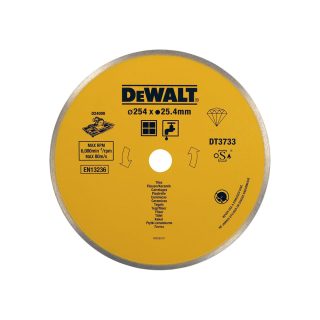 DEWALT dijamantna rezna ploča 254x25,4 mm DT3733-XJ