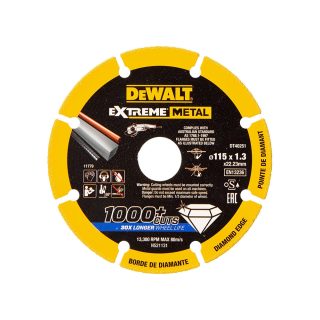 DEWALT dijamantna rezna ploča segmentirana 115x22,23 mm DT40251-QZ