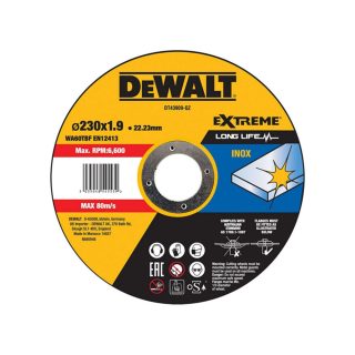 DEWALT rezna ploča za inox ravna 230×1,9x22,23 mm DT43909-QZ