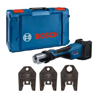 BOSCH aku alat za prešanje GPT 18V-32 + U čeljusti bez baterije kovčeg