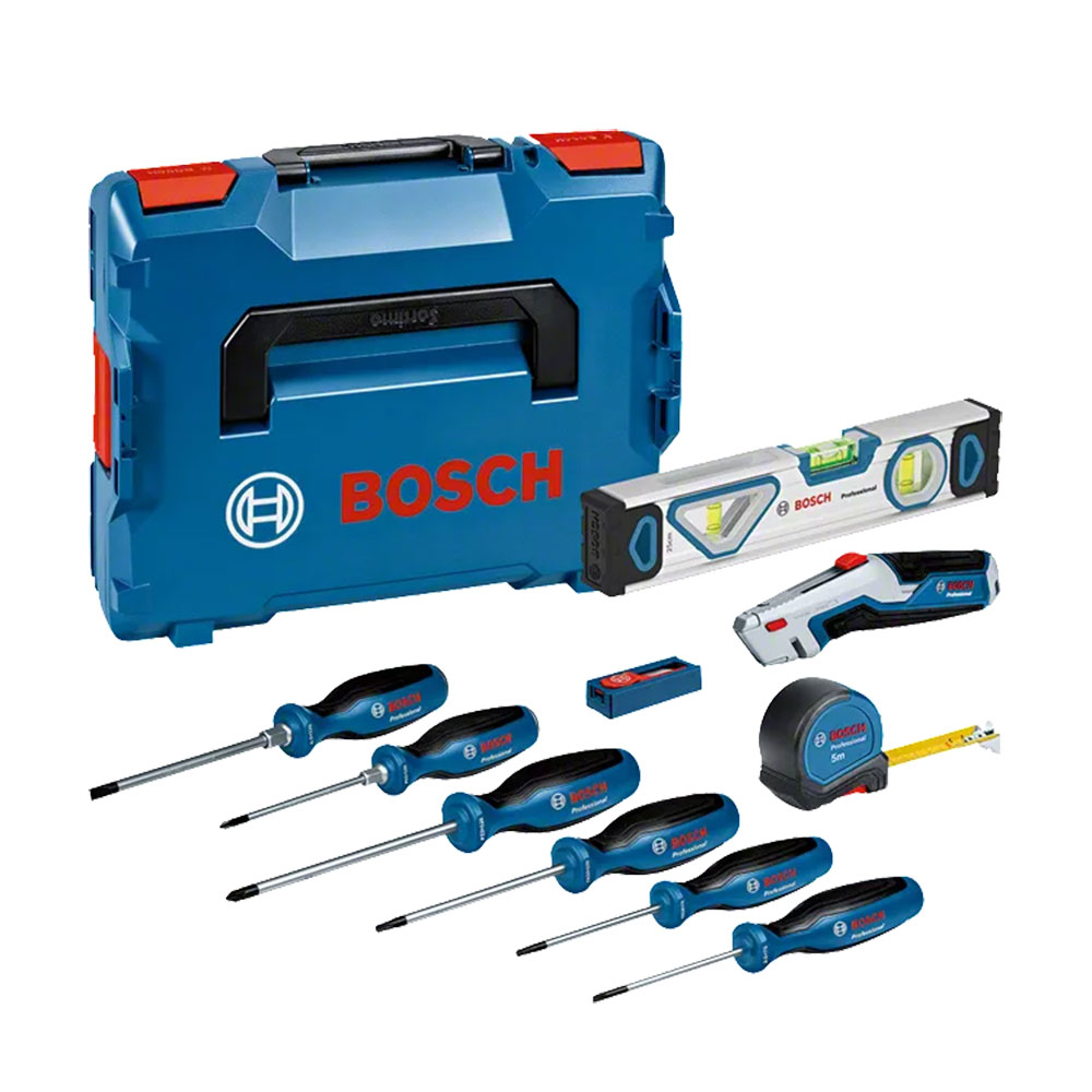 BOSCH set ručnih alata u kovčegu 19-dijelni