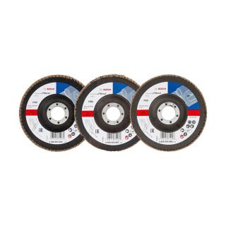 BOSCH set lameliranih brusih ploča za metal Standard X431 125 mm g40/g60/g80
