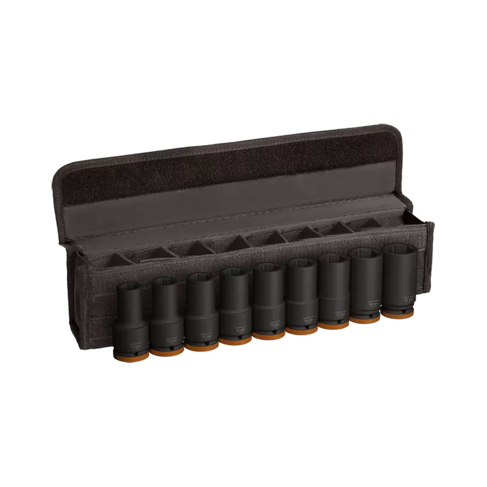 BOSCH set nasadnih ključeva dugih 3/4”, 17-32 mm 9 dj.