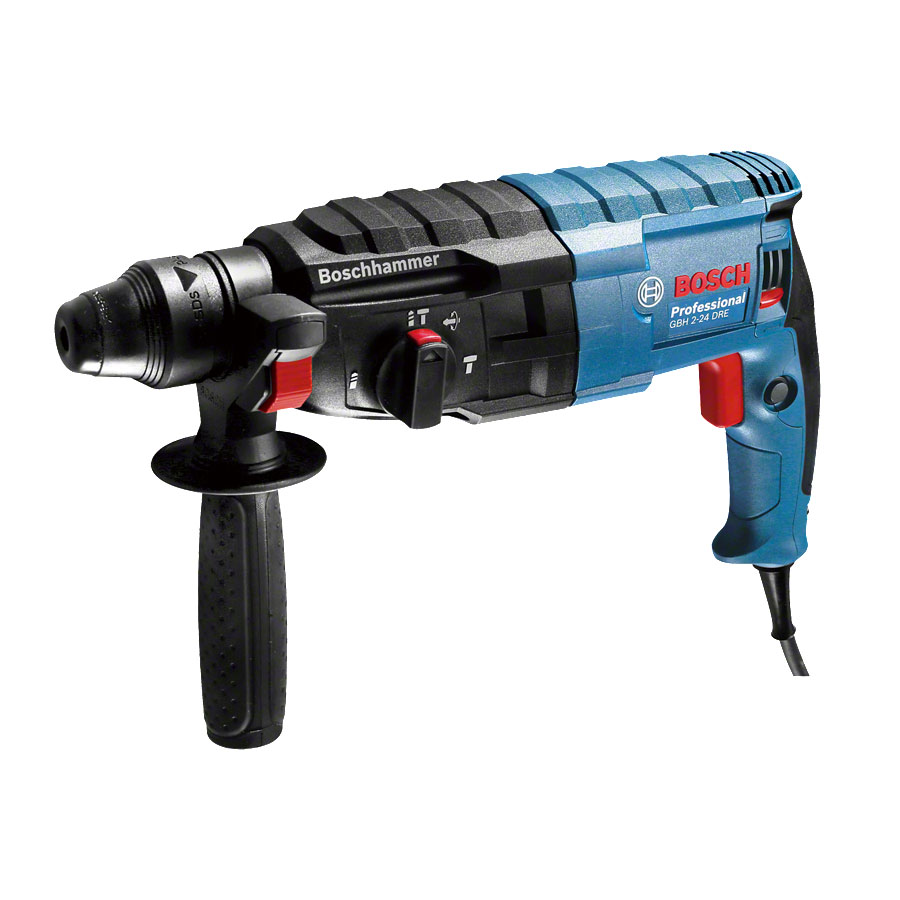 BOSCH set - bušaći čekić GBH 240 + brusilica GWS 750-115 kovčeg - Slika 2