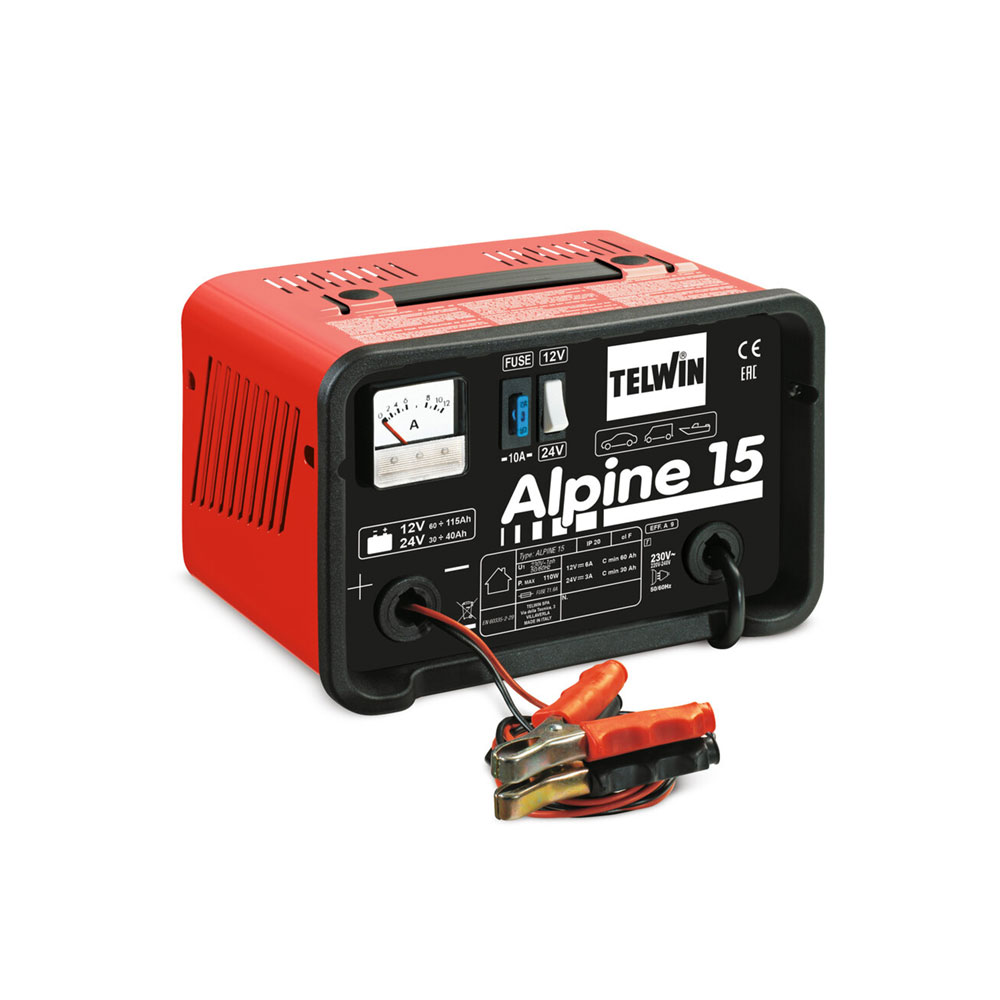 TELWIN punjač akumulatora ALPINE 15 12V/24V 60-115Ah