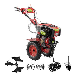 PRAKTIK Garden motorna kopačica PG64911 Diesel + nastavci 11 KS, 75-125cm