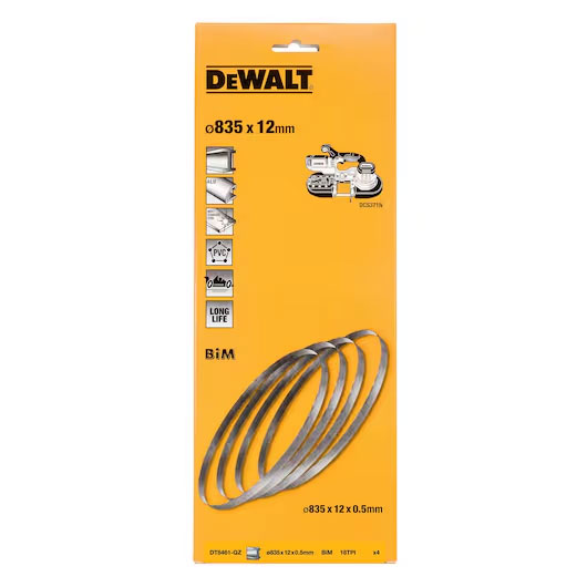 DEWALT set listova za tračne pile 835×12x0,5 mm 4/1 233-DT8461QZ-DWL - Slika 2