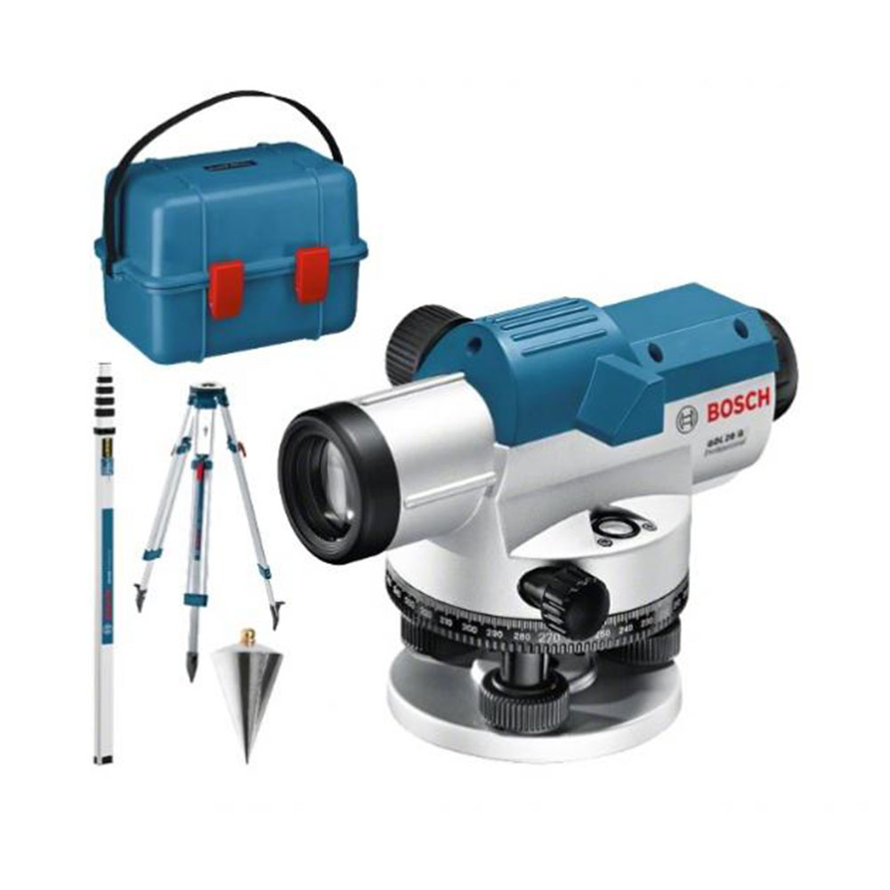 BOSCH optički nivelir GOL 20 G + BT160 + GR500 kovčeg