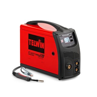 TELWIN aparat za zavarivanje MIG-MAG/FLUX/BRAZING/MMA/TIG DC-Lift inverter ELEKTROMIG 220 Synergic 230A + pribor