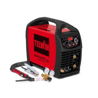 TELWIN aparat za zavarivanje MMA/TIG inverter SUPERIOR TIG 251 DC 250A + pribor