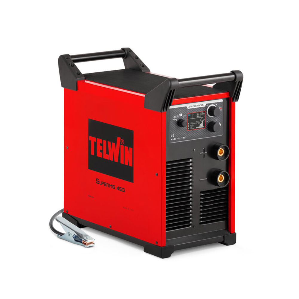 TELWIN aparat za zavarivanje MMA/TIG DC-Lift inverter SUPERMIG 450i 400A + pribor