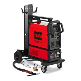 TELWIN aparat za zavarivanje MMA/TIG inverter SUPERIOR TIG 422 AC/DC 400A AQUA trolley