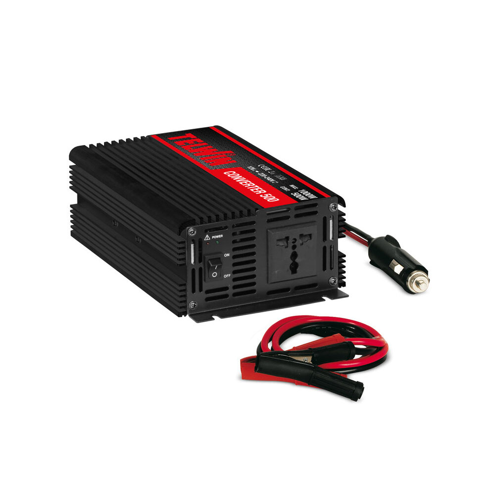 TELWIN pretvarač CONVERTER 500 12V DC - 230V AC 1000W