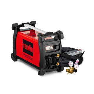 TELWIN aparat za zavarivanje MMA/TIG inverter ADVANCE 227 XT MV/PFC VRD 200A + pribor