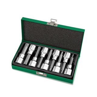 TOPTUL set Torx nasadnih ključeva dugih 1/2" T20-T60 9 dj. GAAD0906-TPL
