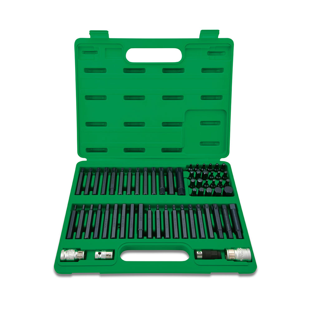 TOPTUL set nasadnih bitova 3/8", 1/2" 60 dj. GCAI6003-TPL