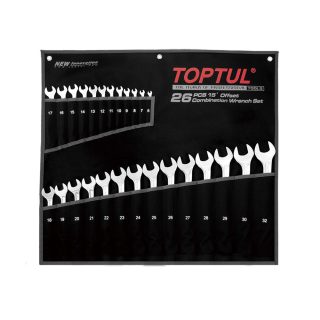 TOPTUL set viličasto-okastih ključeva 6-32 mm 26 dj. GPAX2601-TPL
