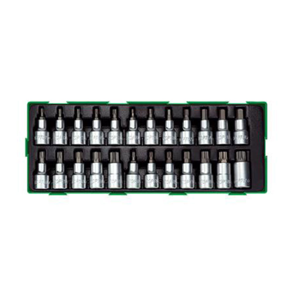 TOPTUL set nasadnih ključeva 1/2" 24-dijelni GTA2414-TPL