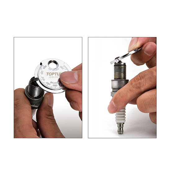 TOPTUL mjerač zazora svjećica 06,-2,4 mm JDBU0210-TPL - Slika 2