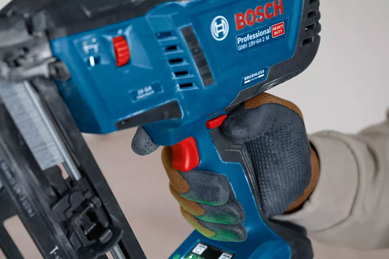 BOSCH aku pištolj za čavle GNH 18V-64-2 18V bez baterije - Slika 5
