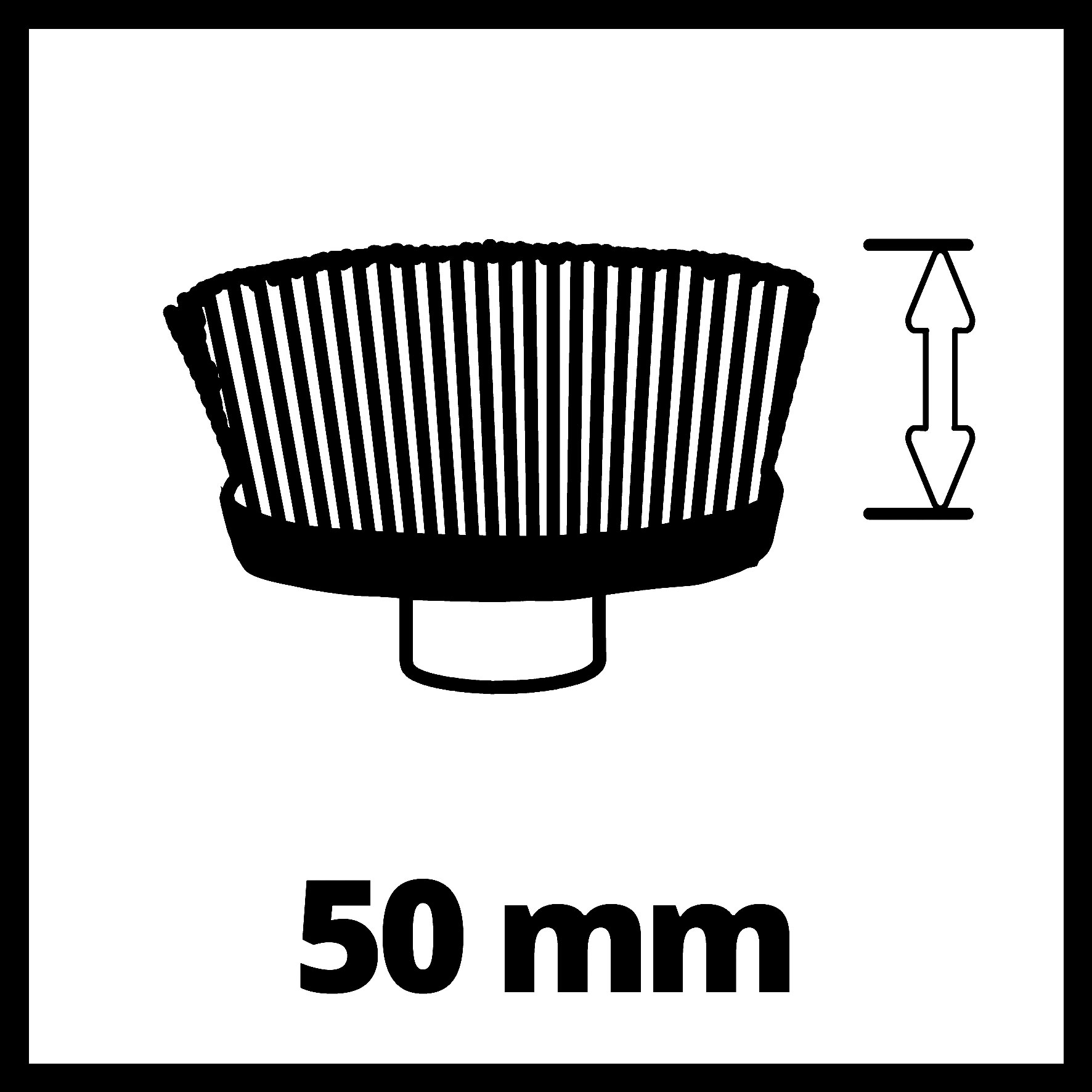 EINHELL četka 120/50 mm za PICOBELLA 18/90 - Slika 2