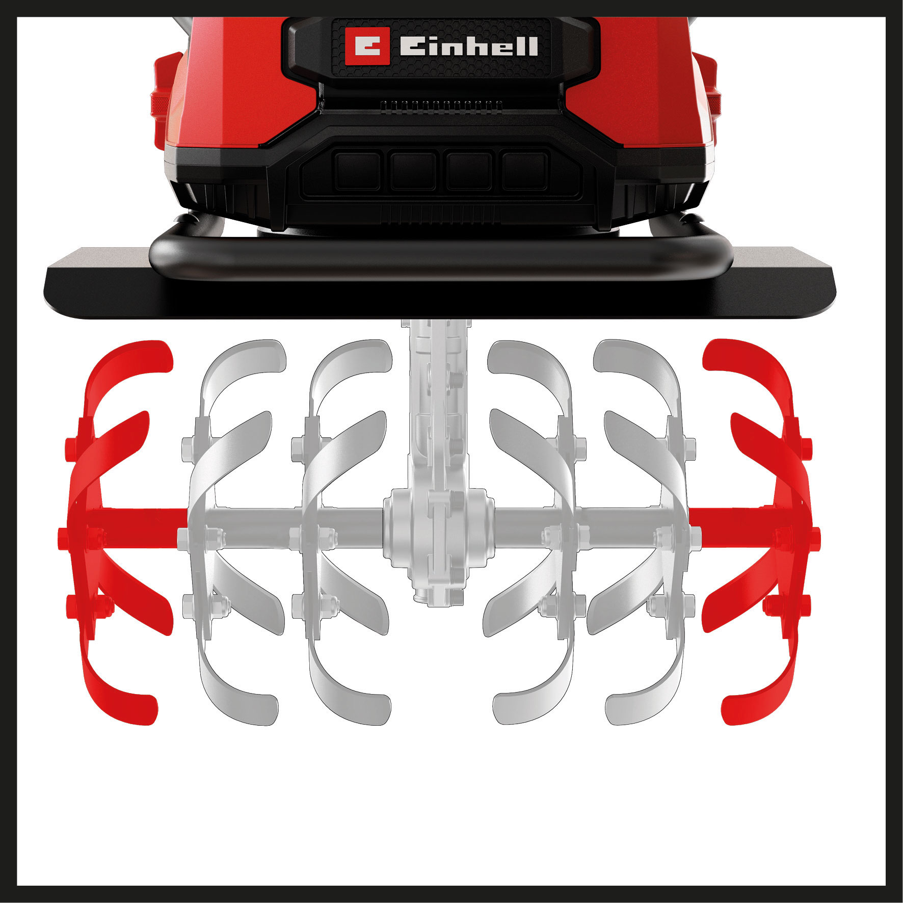 EINHELL aku kopačica GP-CR 36/45 Li E BL PXC 18+18V bez baterije 45cm - Slika 7