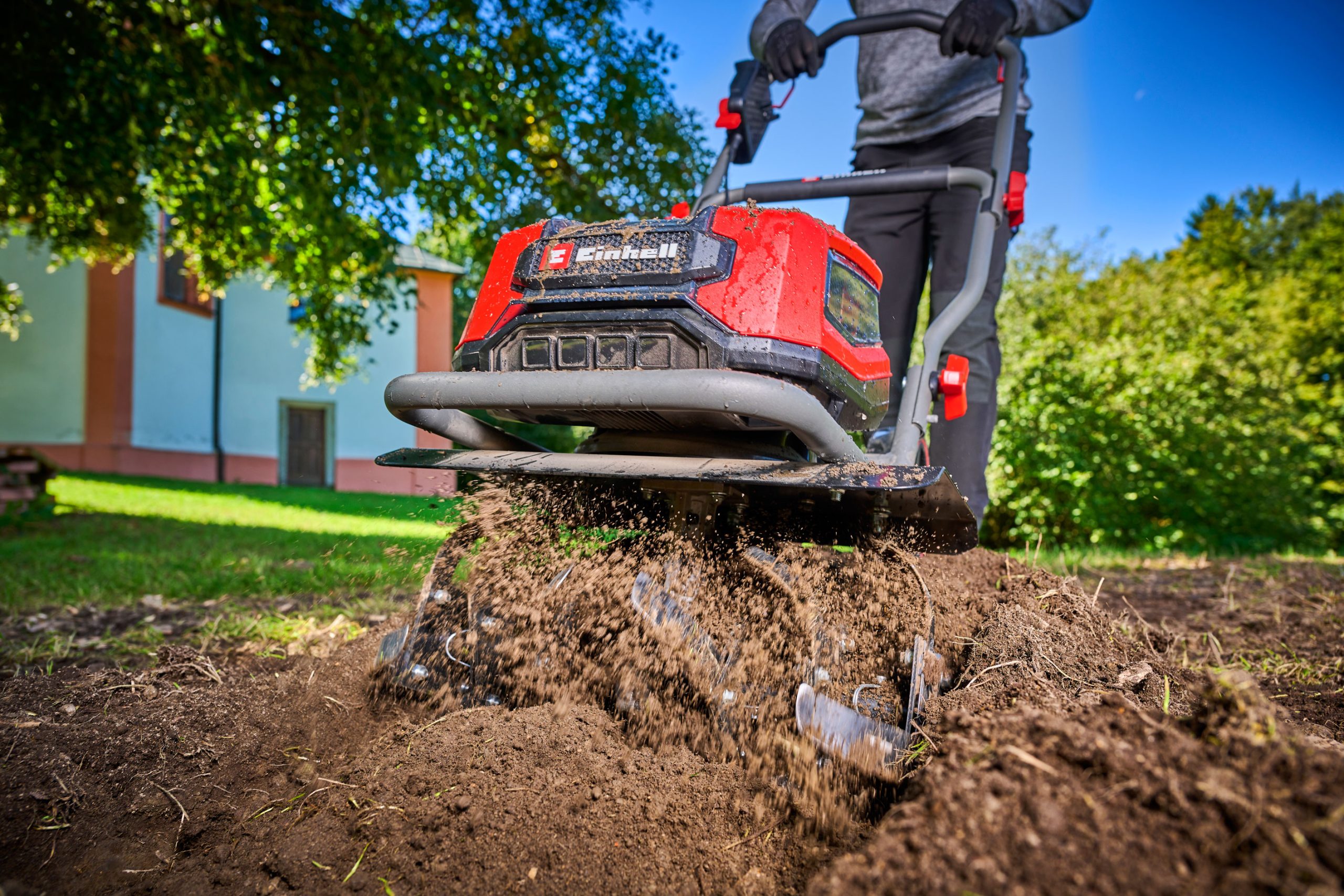 EINHELL aku kopačica GP-CR 36/45 Li E BL PXC 18+18V bez baterije 45cm - Slika 8