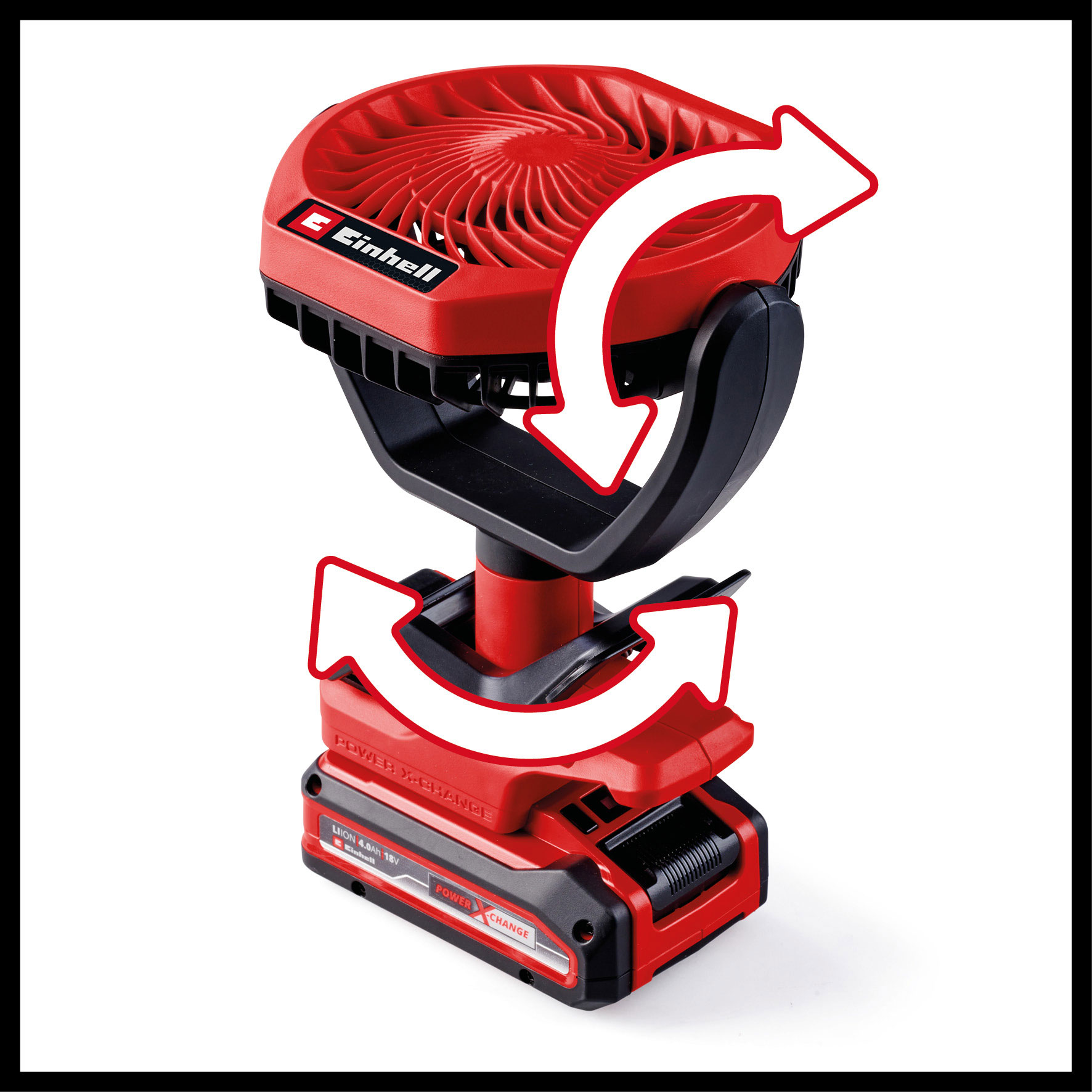 EINHELL aku ventilator GC-CF 18/110 Li PXC 18V bez baterije - Slika 2
