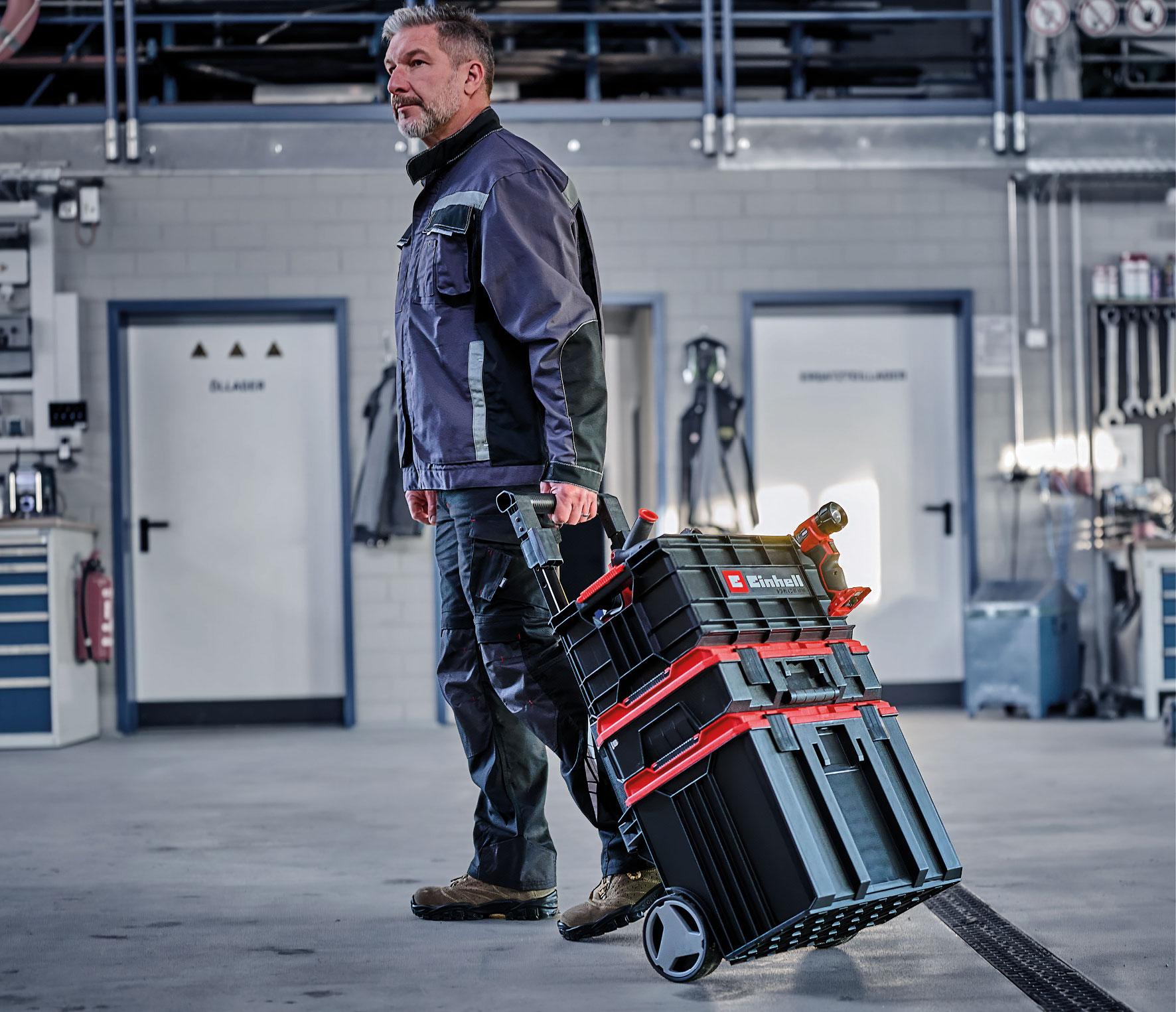 EINHELL plastična kutija za alat E-Case - Slika 2