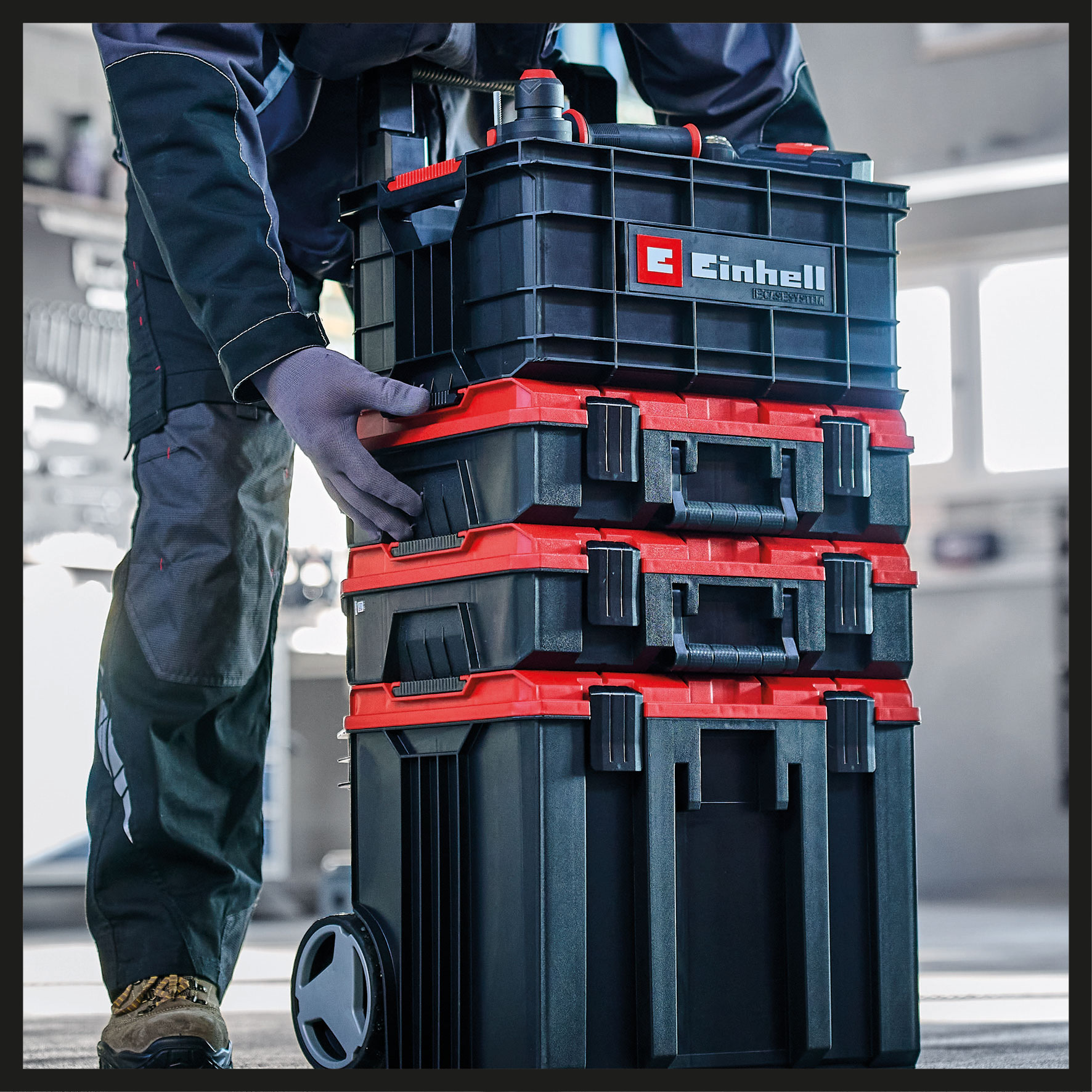 EINHELL plastična kutija za alat E-Case - Slika 6