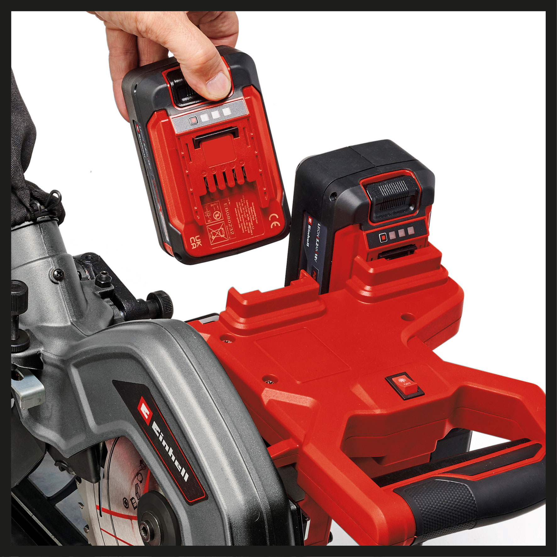 EINHELL aku potezno preklopna pila TE-SM 36/8 L Li PXC 18+18V bez baterije - Slika 2