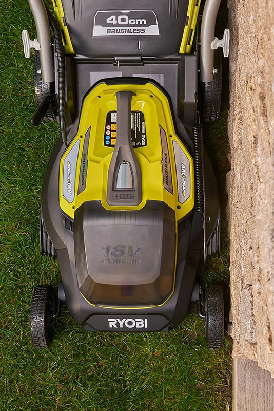 RYOBI aku kosilica za travu RY18LMX40A-240 ONE+ 2xAku 18V 4,0Ah - Slika 4