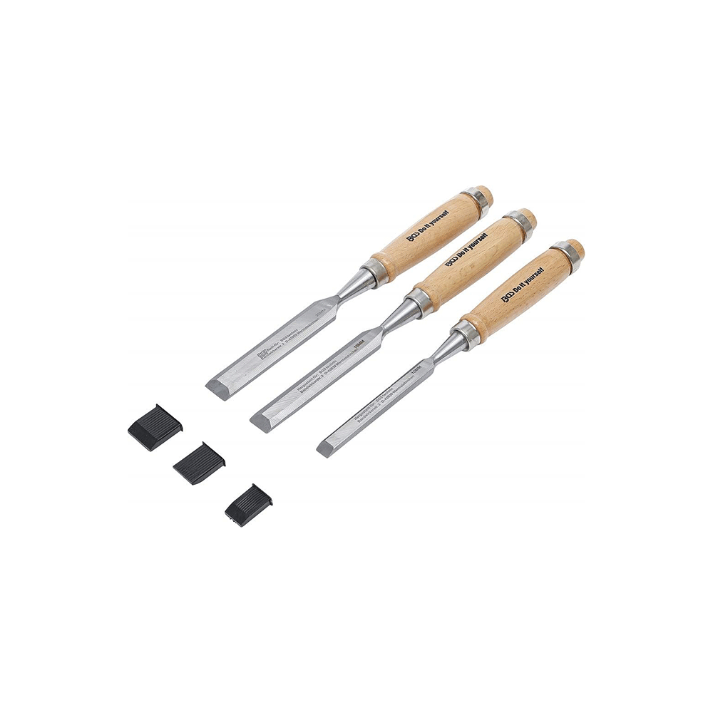 BGS set dlijeta za drvo 10 - 16 - 20 mm 3 dj. 50240
