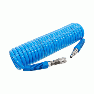 BGS crijevo za zrak spiralno 8/12 mm /6 m brze spojnice pro+ 66541
