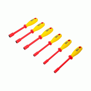 BGS set odvijača VDE utičnih ključeva šesterokutni 5,5-12 mm 6 dj. 71095