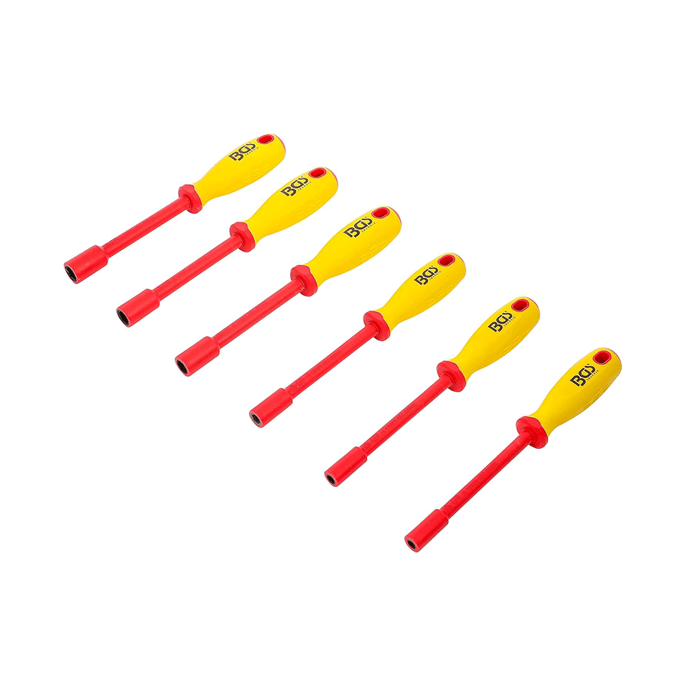 BGS set odvijača VDE utičnih ključeva šesterokutni 5,5-12 mm 6 dj. 71095