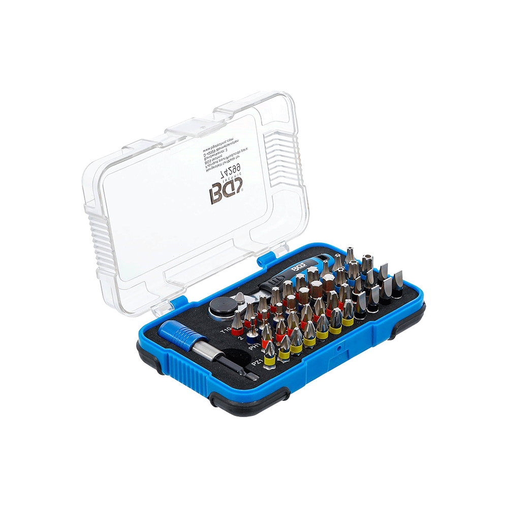 BGS set bitova sa račnom 43-dijelni 1/4" 74299