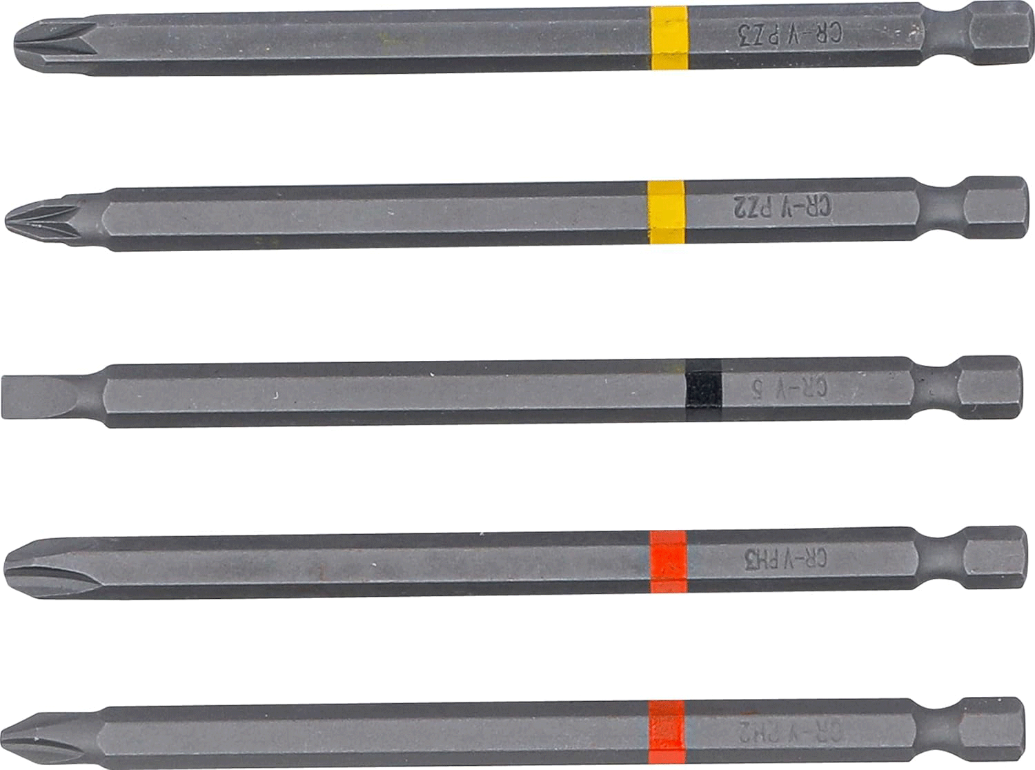 BGS set bitova PH PZ SL 110 mm 5/1 4832 - Slika 2