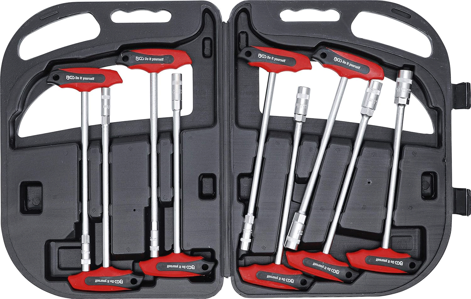 BGS set nasadnih ključeva sa T-ručicom 6-14 mm 9 dj. 7881 - Slika 2