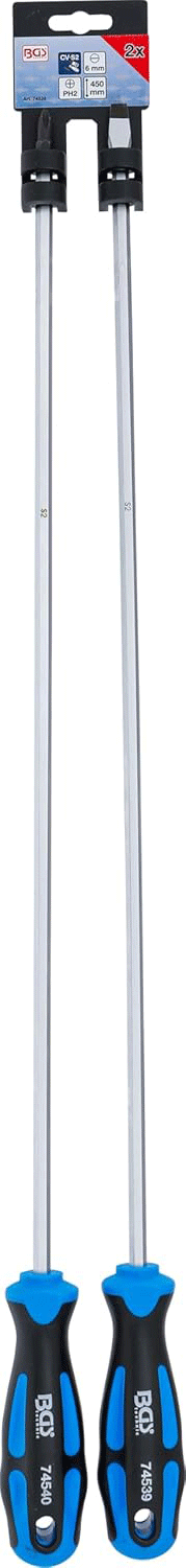 BGS set odvijača dugih PH2 6 mm x 450 mm 74538 - Slika 3