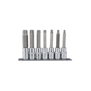 DRAPER set nasadnih Torx ključeva dugih 1/2" TX40-TX80 7 dj. 16338-DRP