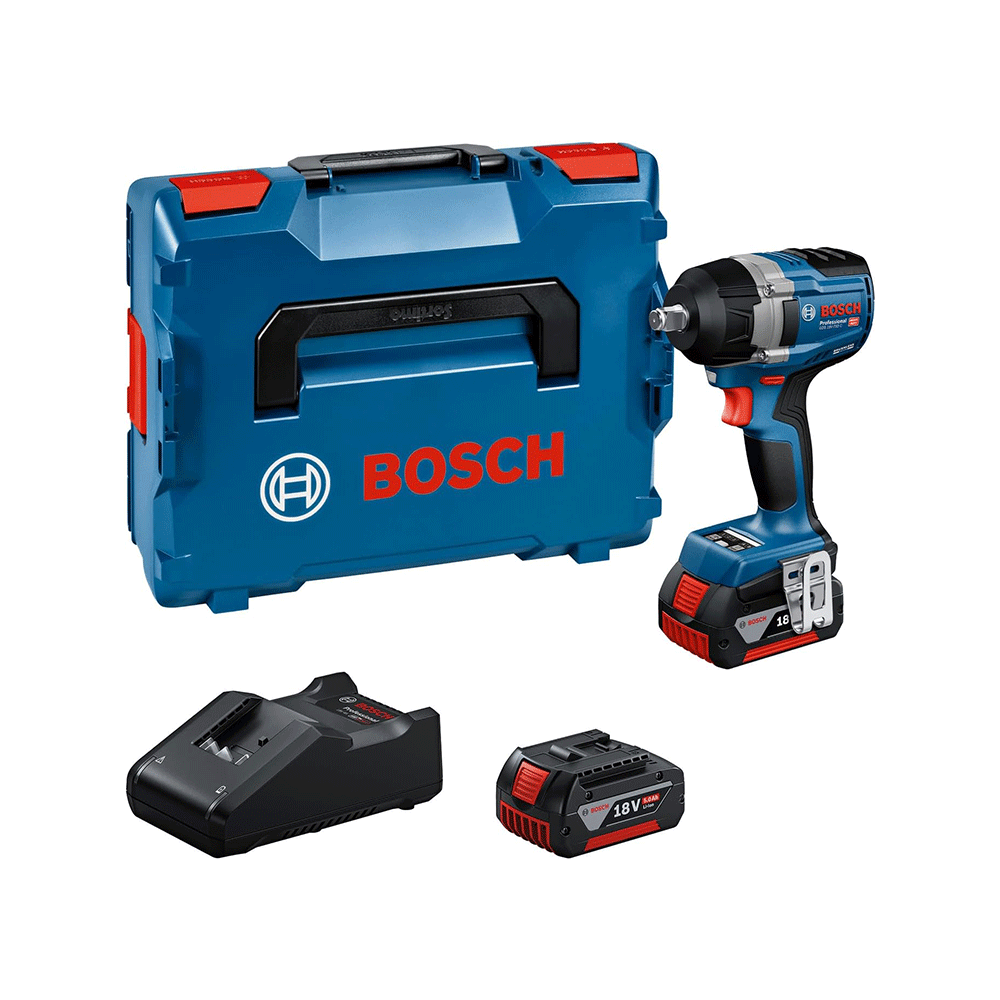 BOSCH aku udarni odvijač GDS 18V-750 C 2xAku 18V 5,0Ah L-Boxx