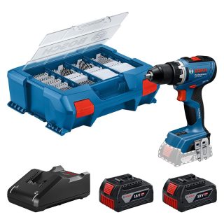 BOSCH aku bušilica GSR 18V-65 PC 2xAku 18V 4,0Ah L-Boxx