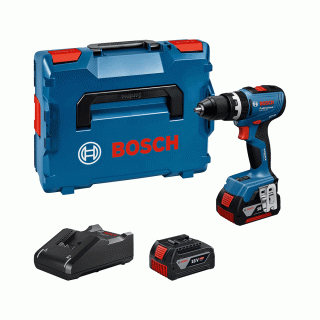 BOSCH aku udarna bušilica GSB 18V-65 2xAku 18V 5,0Ah L-Boxx