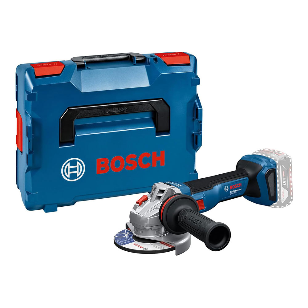 BOSCH aku kutna brusilica GWS 18V-11 18V bez baterije L-Boxx