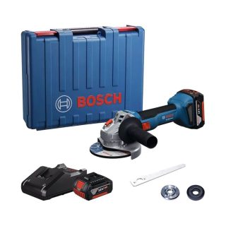 BOSCH aku kutna brusilica GWS 18V-8 2xAku 18V 4,0Ah kovčeg