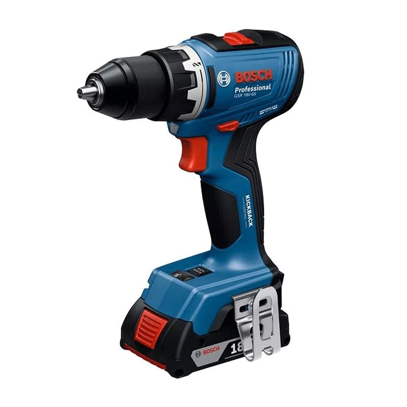 BOSCH aku bušilica GSR 18V-65 PC 2xAku 18V 4,0Ah L-Boxx - Slika 2