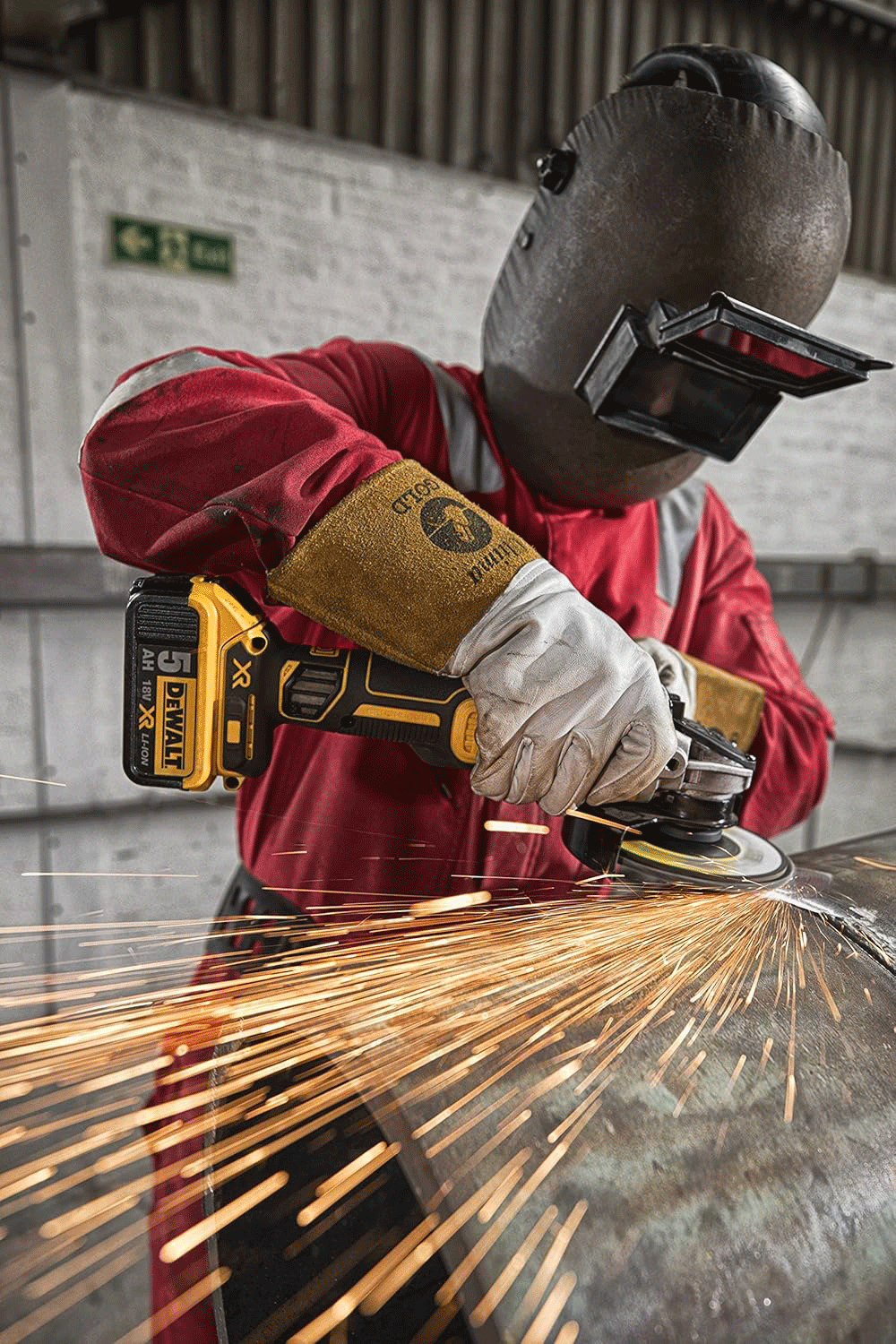DEWALT aku kutna brusilica DCG405NT-XJ XR 18V bez baterije kovčeg - Slika 2